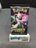 Factory Sealed Pokemon HIDDEN FATES 10 Card Booster Pack - Hard to Find!