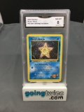 GMA Graded 2000 Pokemon Gym Challenge 1st Edition #92 MISTY'S STARYU - NM-MT 8