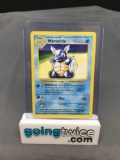 1999 Pokemon Base Set Shadowless #42 WARTORTLE Trading Card