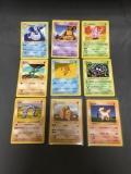 5 Card Lot of Vintage Pokemon Holofoil Rare Trading Cards from Huge Collection