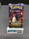 Factory Sealed Pokemon HIDDEN FATES 10 Card Booster Pack - Hard to Find!