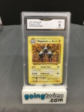 GMA Graded 2016 Pokemon XY Evolutions #38 MAGNETON Holfoil Rare Trading Card - MINT 9