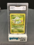 GMA Graded 2000 Pokemon Base Set 2 #67 BULBASAUR Trading Card - NM+ 7.5