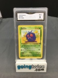 GMA Graded 1999 Pokemon Jungle #63 VENONAT Trading Card - MINT 9