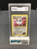 GMA Graded 2000 Pokemon Gym Challenge #69 ERIKA'S JIGGLYPUFF Trading Card - NM-MT 8