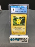 CGC Graded 1999 Pokemon Jungle #60 PIKACHU Trading Card - MINT 9