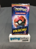 Factory Sealed Pokemon DETECTIVE PIKACHU 4 Card Booster Pack