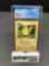 CGC Graded Pokemon Jungle 1st Edition #60 PIKACHU Trading Card - NM-MT+ 8.5
