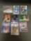 9 Card Lot of REFRACTORS and PRIZMS with Stars and Rookies from Huge Collection