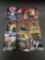 9 Card Lot of REFRACTORS and PRIZMS with Stars and Rookies from Huge Collection