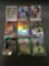 9 Card Lot of REFRACTORS and PRIZMS with Stars and Rookies from Huge Collection