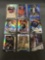 9 Card Lot of REFRACTORS and PRIZMS with Stars and Rookies from Huge Collection