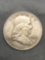 1958-D United States Franklin Silver Half Dollar - 90% Silver Coin from Estate Hoard