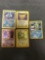 5 Card Lot of Vintage Pokemon Holofoil Rare Pokemon Cards from Huge Collection