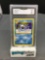 GMA Graded 1999 Pokemon Fossil Unlimited #35 GOLDUCK Trading Card - MINT 9