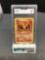 GMA Graded 1999 Pokemon Fossil Unlimited #27 MOLTRES Rare Trading Card - EX-NM 6