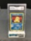 GMA Graded 2000 Pokemon Gym Challenge 1st Edition #90 MISTY'S PSYDUCK - EX+ 5.5