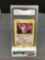 GMA Graded 2000 Pokemon Team Rocket #66 RATTATA Trading Card - NM 7