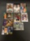 9 Card Lot of SERIAL NUMBERED Sports Cards with STARS and ROOKIES from Massive Collection