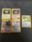 5 Card Lot of Vintage Pokemon Holofoil Rare Pokemon Cards from Huge Collection