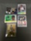 5 Card Lot of KYLE LEWIS Seattle Mariners Rookie Year Baseball Cards