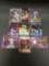 9 Card Lot of REFRACTOR and RELIC Sports Cards with STARS and ROOKIES from Massive Collection