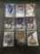 9 Card Lot of BASEBALL ROOKIE CARDS - Modern Years - FUTURE STARS & MORE!!!