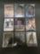 9 Card Lot of Basketball ROOKIE Cards - Newer Sets - Future Stars and More!