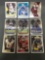 9 Card Lot of Football ROOKIE Cards - Mostly 2020 Sets - Future Stars and More!