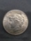 1926 United States Peace Silver Dollar - 90% Silver Coin from Estate Collection