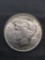 1922-D United States Peace Silver Dollar - 90% Silver Coin from Estate Collection