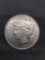 1926-S United States Peace Silver Dollar - 90% Silver Coin from Estate Collection