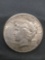 1926 United States Peace Silver Dollar - 90% Silver Coin from Estate Collection