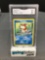 GMA Graded 1999 Pokemon Jungle 1st Edition #53 GOLDEEN Trading Card - MINT 9