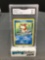 GMA Graded 1999 Pokemon Jungle 1st Edition #53 GOLDEEN Trading Card - MINT 9