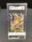 GMA Graded 2000 Topps Pokemon #26 RAICHU Trading Card - EX 5