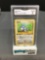 GMA Graded 2000 Pokemon Team Rocket 1st Edition #53 DRATINI Trading Card - EX-NM 6