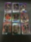 9 Card Lot of REFRACTORS and PRIZMS with Stars and Rookies from Huge Collection