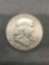 1962-D United States Franklin Silver Half Dollar - 90% Silver Coin from Estate Hoard