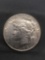 1923-S United States Peace Silver Dollar - 90% Silver Coin from Estate Collection