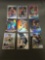 9 Card Lot of REFRACTORS and PRIZMS with Stars and Rookies from Huge Collection