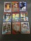 9 Card Lot of REFRACTORS and PRIZMS with Stars and Rookies from Huge Collection