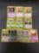 15 Count Lot of ALL Vintage 1st Edition Pokemon Trading Cards