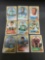 9 Card Lot of 1970 Topps Vintage Football Cards from Huge Collection