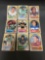 9 Card Lot of 1970 Topps Vintage Football Cards from Huge Collection