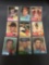 9 Card Lot of 1963 Topps Vintage Baseball Cards from Huge Collection