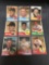 9 Card Lot of 1963 Topps Vintage Baseball Cards from Huge Collection