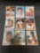 9 Card Lot of 1966 Topps Vintage Baseball Cards from Huge Collection