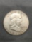 1961-D United States Franklin Silver Half Dollar - 90% Silver Coin from Estate Hoard