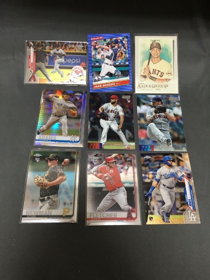 9 Card Lot of BASEBALL ROOKIE CARDS - Modern Years - FUTURE STARS & MORE!!!